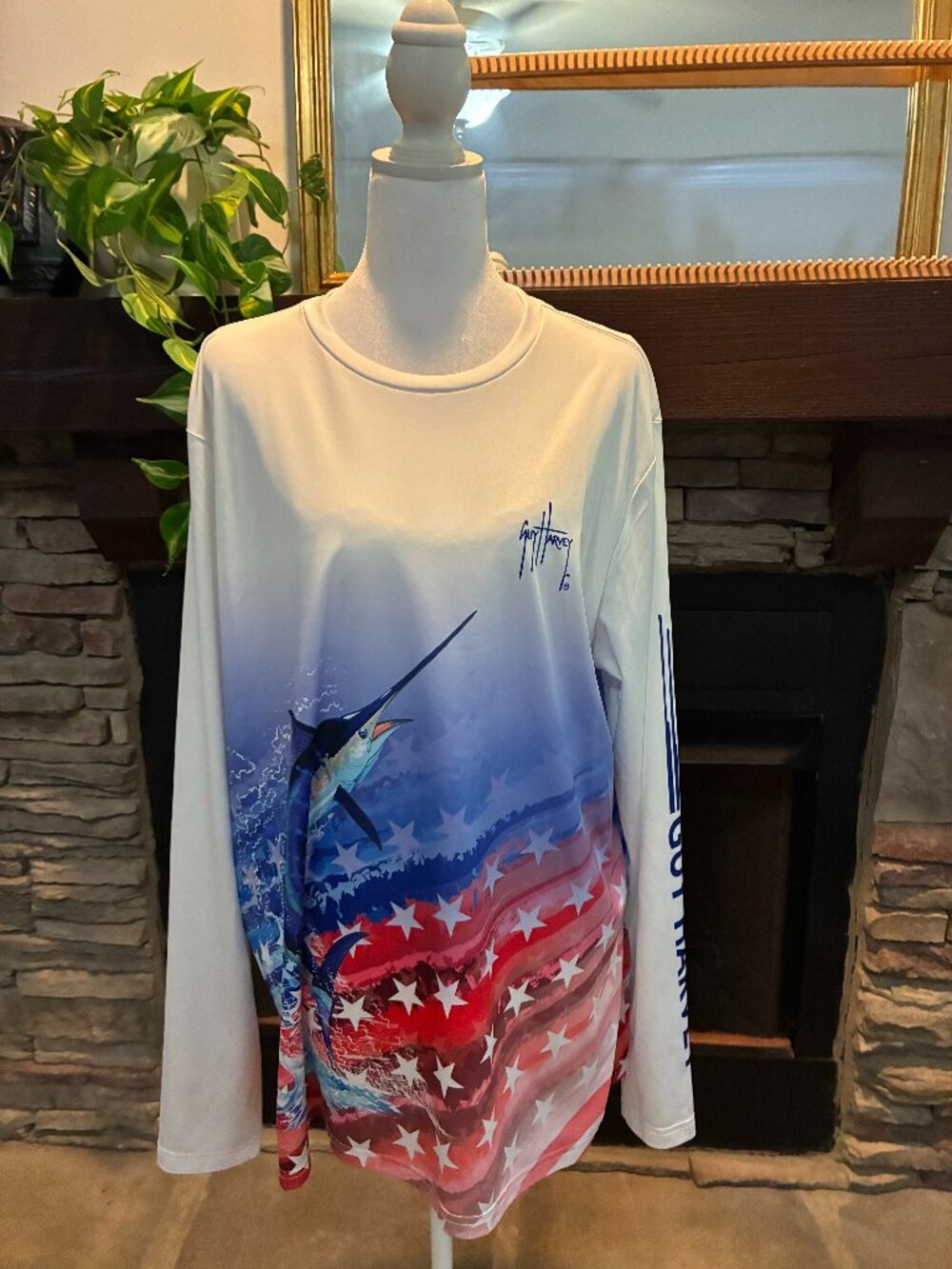 Guy Harvey Mens Boat Shirt